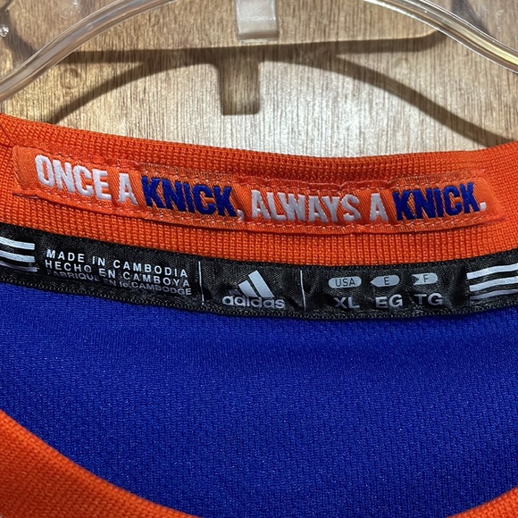 NBA NEW YORK KNICKS JERSEY CARMELO ANTHONY Youth XL - Picture 3 of 4